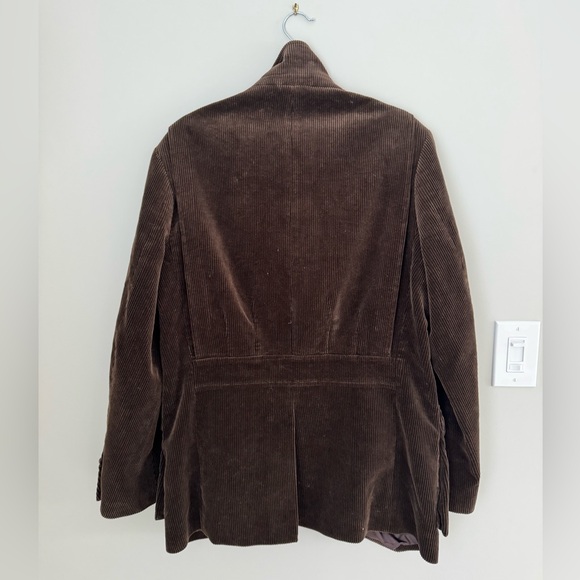 Vtg Polo Ralph Lauren Corduroy Hunting Shooting Sport Coat Blazer Brown Size M - Picture 7 of 16
